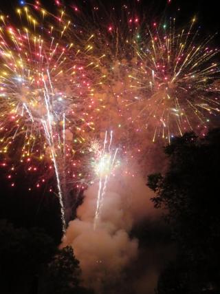 Twin Oaks Fireworks display