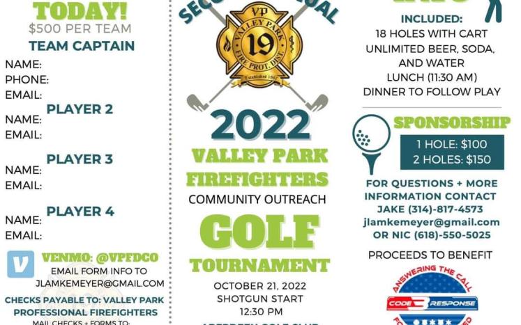 Valley Park Fire Golf Tournament